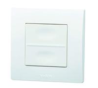 Yokis Télécommande murale TLM2T45P 2 touches Power