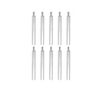 YOKIVE 10 pcs M3 Écarteur Vis, Nickel Plaqué Hex pcB Entretoises, Conserver Hauteur Cohérent, Excellent pour Carte Mère (Argent Ton, 45mm+6mm)