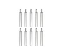 YOKIVE 10 pcs M3 Écarteur Vis, Nickel Plaqué Hex pcB Entretoises, Garder Hauteur Cohérent, Excellent pour Carte Mère (Argent Ton, 30mm+6mm)