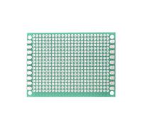 YOKIVE 10 pcs Simple Face Universel Imprimé Circuit Cartes, FR -4 pcB Étain Carte, Bonne pour DIY Soudure Électronique Projets (Vert, 50x70mm)