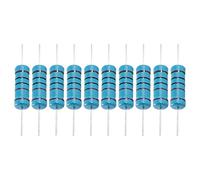 YOKIVE 100 PCS Métal Film Résistance, 3W 1% Tolérance 1K Ohm Résistances avec Anneau Coloré, Axial plom À travers Trou, pour Bricolage Électronique Projets