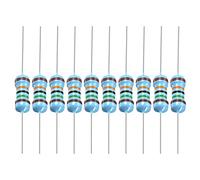 YOKIVE 100 pcs Métal Film Résisteurs, 150K Ohm Résistance avec 1/2W 1% Tolérance, plombs, Bonne pour DIY Électronique Projets (5 Couleur Bandes, 8.5mm±1mm)