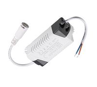 YOKIVE 12-18W Constante Courant 300mA LED Pilote, AC 85-265V Come avec DC Connecteur | Court Circuit Protegeion, Génial pour LED Affichage (Sortie 36-65V)