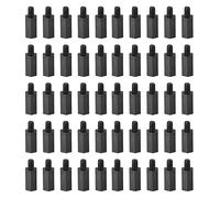 YOKIVE 150 pcs M4 Écarteur Vis, Nylon Hex pcB Entretoises avec Haute Isolation Effet, Conservateur Hauteur Cohérente, Idéal pour Carte Mère (Noir, 15mm+6mm)