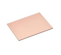 YOKIVE 2 pcs pcB Cuivre Revêtement Carton, FR4 Siface Vide Circuit Cartes, Super pour Électronique Loisirs, Gravure, Circuit Projets (70mmx50mmx1mm)