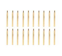 YOKIVE 20 Pcs M3 Espaceur Vis, Laiton Hexagone PCB Cales Arrêt, Gardez Hauteur Cohérente, Idéal pour Circuit Conseil (Ton Doré, 50mm+6mm)