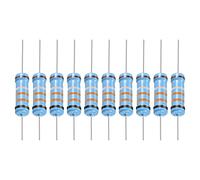YOKIVE 30 PCS Métal Film Résistances, 0.33 Ohm Résistance avec 2W 1% Tolérance, Plom pour Bricolage Électronique Projets (5 Couleur Bandes, 15,5+/-1mm)