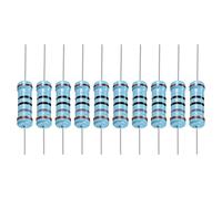YOKIVE 30 PCS Métal Film Résistances, 180 Ohm Résistance avec 2W 1% Tolérance, Plom pour Bricolage Électronique Projets (5 Couleur Bandes, 15,5+/-1mm)