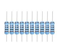 YOKIVE 30 PCS Métal Film Résistances, 1K Ohm Résistance avec 2W 1% Tolérance, Plom pour Bricolage Électronique Projets (5 Couleur Bandes, 15,5+/-1mm)