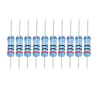 YOKIVE 30 PCS Métal Film Résistances, 2 Ohm Résistance avec 2W 1% Tolérance, Plom pour Bricolage Électronique Projets (5 Couleur Bandes, 15,5+/-1mm)