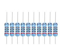 YOKIVE 30 PCS Métal Film Résistances, 2K Ohm Résistance avec 2W 1% Tolérance, Plom pour Bricolage Électronique Projets (5 Couleur Bandes, 15,5+/-1mm)