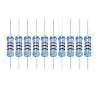 YOKIVE 30 PCS Métal Film Résistances, 30K Ohm Résistance avec 2W 1% Tolérance, Plom pour Bricolage Électronique Projets (5 Couleur Bandes, 15,5+/-1mm)