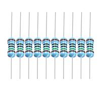 YOKIVE 300 pcs Métal Film Résistances, 150 Ohm Résistance avec 1/4W 1% Tolérance, plombs, Bonne pour DIY Électronique Projets (5 Couleur Bandes, 5.8±0.5mm)