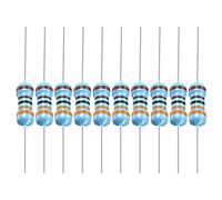 YOKIVE 300 PCS Métal Film Résistances, 3.3K Ohm Résistance avec 1/4W 1% Tolérance, Plom pour Bricolage Électronique Projets (5 Couleur Bandes, 5.8±0.5mm)