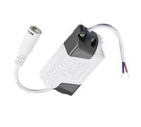 YOKIVE 4-7W Constante Courant 300mA LED Driver, AC 85-265V Come avec DC Connecteur | Court Circuit Protegeion, Génial pour LED Affichage (Sortie 12-26V)