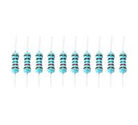 YOKIVE 60 PCS Métal Film Résistance, 1/2W 1% Tolérance 120 Ohm Résistances avec Anneau Coloré, Axial plom Traversant Trou, pour Bricolage Électronique Projets