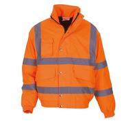 Yoko Veste de yk043/hvp211 Haute visibilité Bomber Classique pour Homme Petit Orange