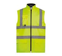 Yoko Bodywarmer rembourré haute visibilité unisexe pour adultes