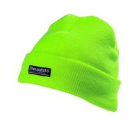 Yoko - Bonnet Thermique 3M Thinsulate Haute visibilité - Adulte Unisexe (Taille Unique) (Vert Citron)