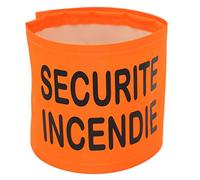 YOKO - Brassard sécurité incendie orange