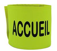 Yoko - Brassard sécurité jaune accueil