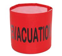 YOKO - Brassard sécurité rouge évacuation