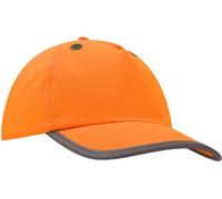 Yoko - Casquette antichoc "Hi-Vis", sécurité PC4281 (taille unique) (Orange)