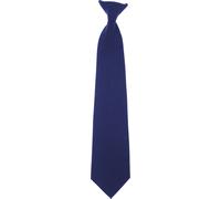 Yoko Cravate Clip-On (4 pièces/paquet) BC4157 (Taille unique) (Bleu marine)
