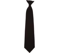 Yoko Cravate Clip-On BC1550 (Taille unique) (Noir)