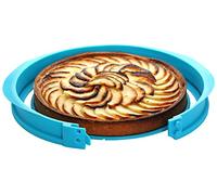 YOKO DESIGN 1209 Moule à Charnière Silicone/Platine Bleu 28,5 x 25 x 3,5 cm