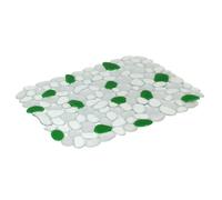 YOKO DESIGN 1231 Tapis d'Evier PVC Vert/Transparent 39 x 29,5 x 0,20 cm