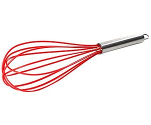 Yoko Design 1279 Fouet à Pâtissier Inox/Métal Rouge 30 x 6,5 x 6,5 cm