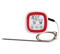 Yoko Design 1356 Thermosonde de Cuisson Plastique Rouge/Blanc 7 x 7 x 2,5 cm