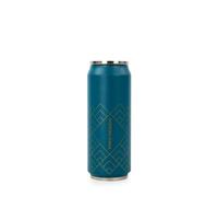 Canette isotherme Art déco vert canard 500ml Yoko® Design