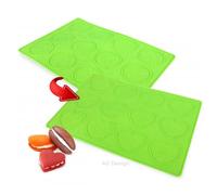 YOKO DESIGN Lot de 2 Feuilles Silicone à whoopies et Macarons