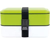 YOKO DESIGN - LUNCH BOX 2 ETAGES COLORIS VERT 1200 ml