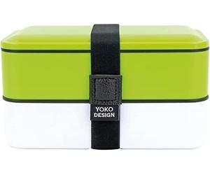 YOKO DESIGN - LUNCH BOX 2 ETAGES COLORIS VERT 1200 ml