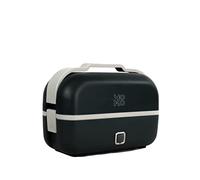 YOKO DESIGN - lunch box chauffante cuit- vapeur & plateaux inox de 450 et 900 ml et support cuit-œufs
