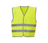 YOKO - Gilet de sécurité haute visibilité - Enfant (M) (Jaune)