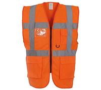 Yoko - Gilet De Sécurité Haute Visibilité Pour Les Gestionnaires / Executifs - Unisexe - S, Orange Haute Visibilité
