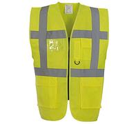 Yoko - Gilet De Sécurité Haute Visibilité Pour Les Gestionnaires / Executifs - Unisexe - XL, Jaune Haute Visibilité