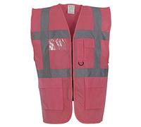 Yoko - Gilet De Sécurité Haute Visibilité Pour Les Gestionnaires / Executifs - Unisexe - XXL, Rose