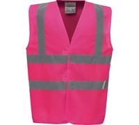 YOKO Gilet de travail Retro rose Rose L