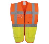 YOKO - Gilet EXECUTIVE - Adulte (3XL) (Orange/Jaune)
