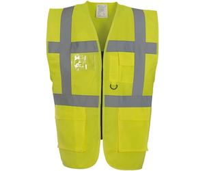 YOKO - Gilet EXECUTIVE - Adulte (4XL) (Jaune)