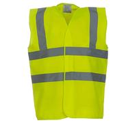 Yoko Gilet Haute Visibilité Deux Bandes Bretelles Pour Autoroute