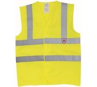 YOKO - Gilet sans manche haute visibilité à agent ignifuge (2XL) (Orange)