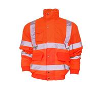 YOKO - Veste bomber haute visibilité - Homme (5XL) (Orange haute visibilité)