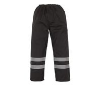 Yoko Veste de yk070/hvp461 Surpantalon Imperméable Haute visibilité Large Noir