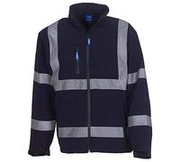 Yoko Veste softshell haute visibilité bleu marine S, bleu marine, S